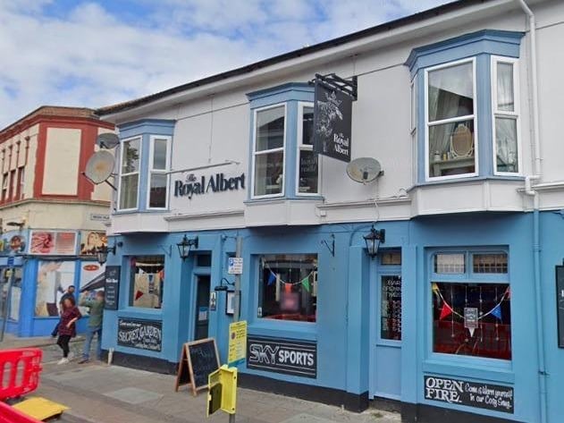 The Royal Albert, was given a four-out-of-five food hygiene rating after assessment on May 5, the Food Standards Agency's website shows.