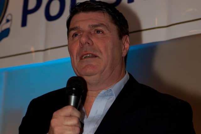 Pompey goalscoring hero Mick Quinn was inducted into the club's Hall of Fame in 2009