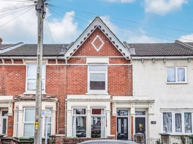 This property comes with three bedrooms, one bathroom and two reception rooms.