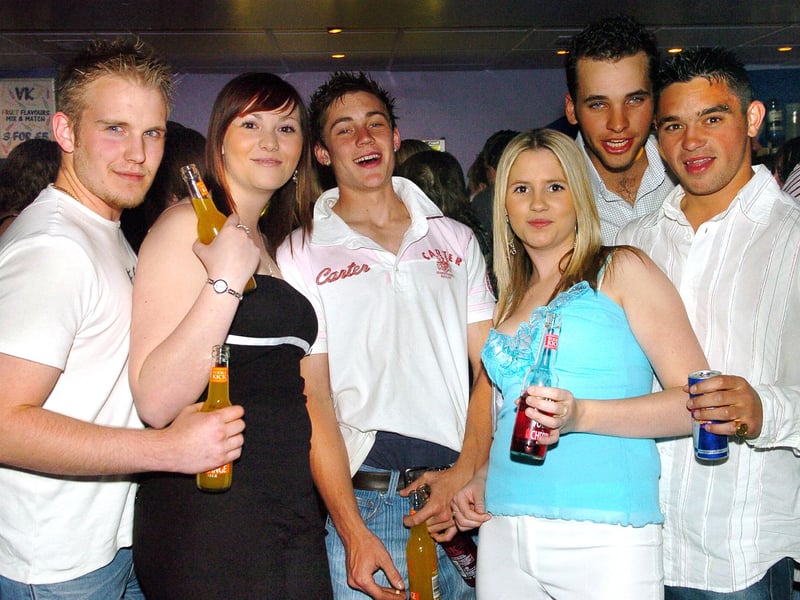 Revellers having a good time at Time & Envy nightclub in Southsea. Picture: (052281-0040)