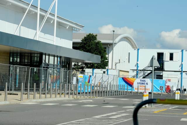 Aldi in development at The Pompey Centre retail park in Portsmouth. 
Picture: Sarah Standing