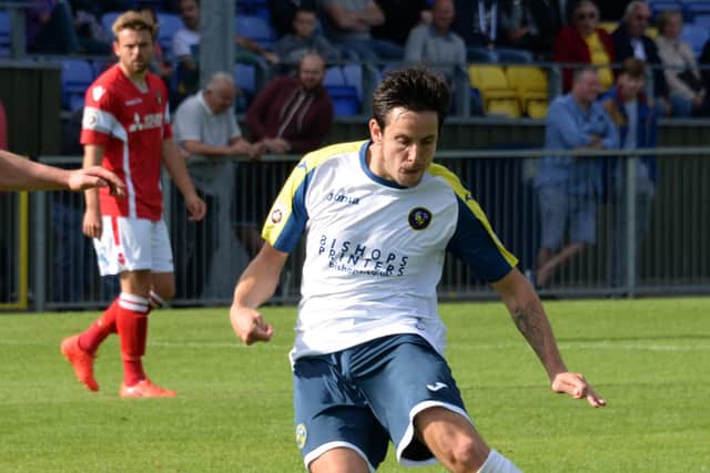 Former Hawks midfielder Brian Stock has left his role as Weymouth manager. Picture: Paul Jacobs (151615-14)