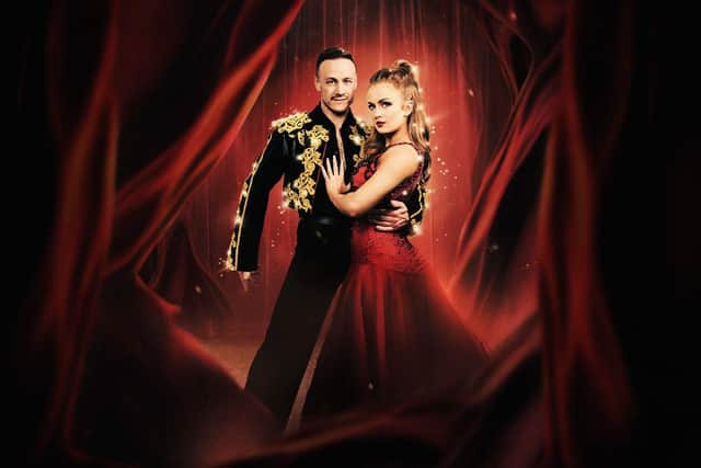 Strictly Ballroom the Musical, starring Kevin Clifton and Maisie Adams, is at The Kings Theatre from September 26-October 1, 2022
