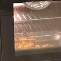 Chris Masters, 32, and his wife Nicola, 28, have been living with mice in their two-bedroom Portsmouth City Council maisonette at Lords Court, Lords Street, in Fratton. Pic supplied