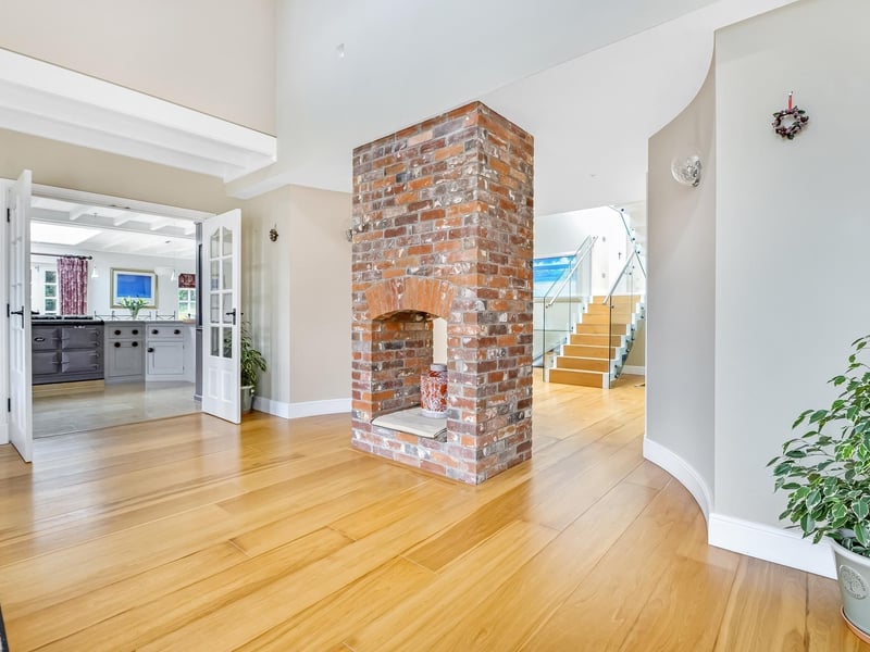 This four bedroom detached house in Hambledon is on sale for £1,895,000. It is listed by Fine and Country