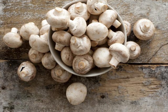 Eighty percent of survey respondents said that button mushrooms were their least favourite vegetable.