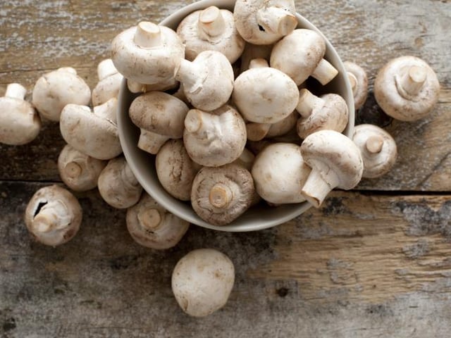 Eighty percent of survey respondents said that button mushrooms were their least favourite vegetable.