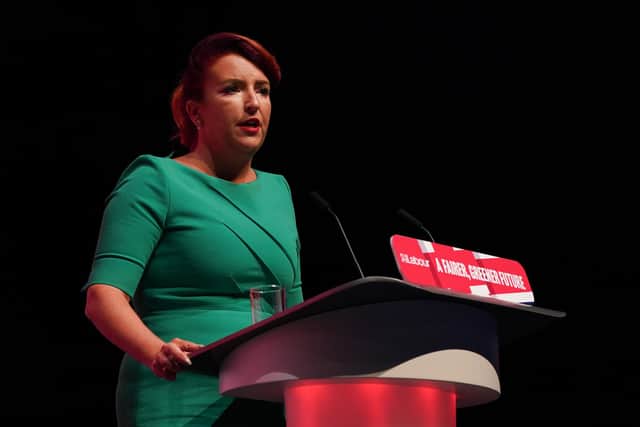 Louise Haigh, Shadow Secretary of State for Transport, Labour MP for Sheffield Heeley. Picture: Ian Forsyth/Getty Images.