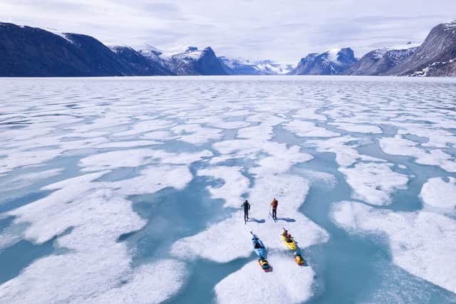 A still from "A Baffin Vacation".