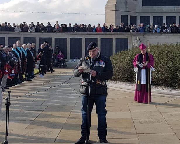 Hundreds of motorcyclists and member of the public paying respects at a previous Southsea Remembrance Service. Picture by Paul Slater