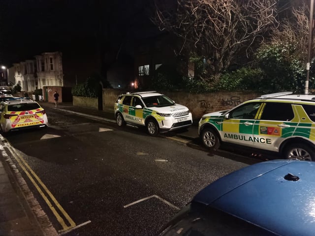 Police lock down roads in Southsea after incident