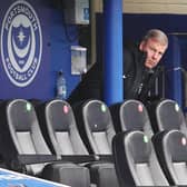 Charlie Daniels admitted he was surprised to see Kenny Jackett at Fratton Park for Saturday's visit of Blackpool. Picture: Joe Pepler