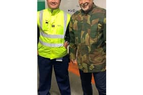 Tom Jones on the midnight ferry to Portsmouth. Picture: Wight Link