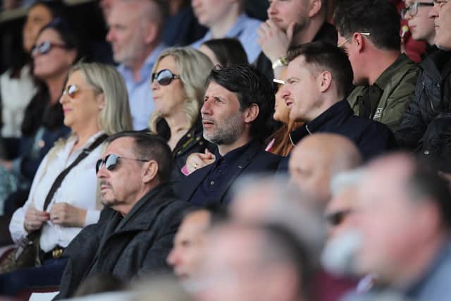 Pompey boss Danny Cowley spotted in the crowd at Northampton v Hartlepool last season during an international break    Picture: Pete Norton/Getty Images