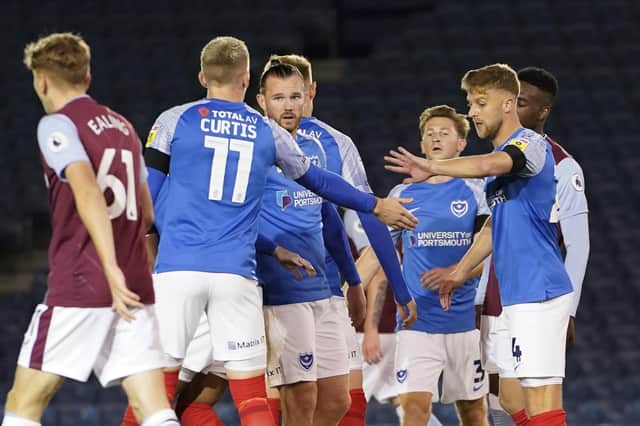 Michael Jacobs was full of praise for Pompey's 5-0 win against Aston Villa's under-21s.