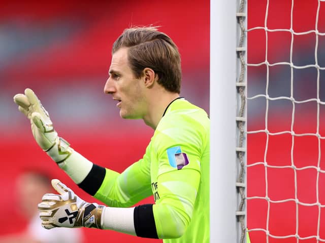 Craig MacGillivray made his Carlton debut in the Addicks' goalless draw with Sheffield Wednesday.  Picture:  Bryn Lennon/Getty Images