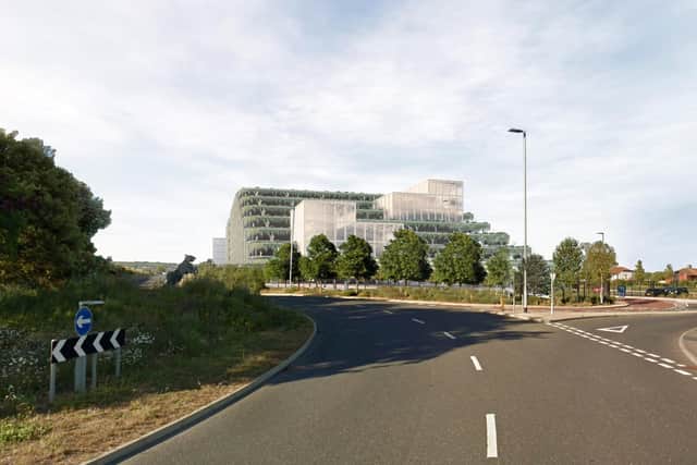 How the park and ride in Portsmouth could look. Picture: Portsmouth City Council