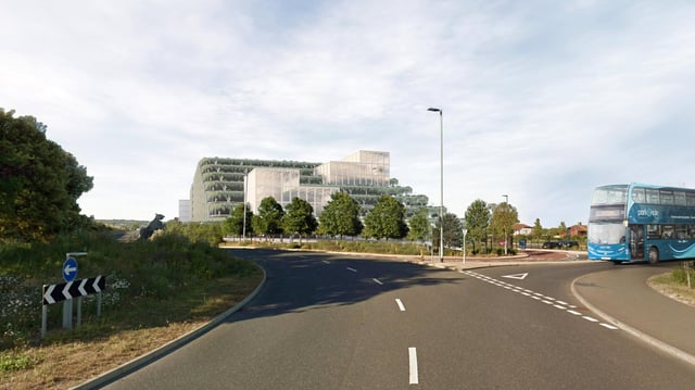 How the park and ride in Portsmouth could look. Picture: Portsmouth City Council