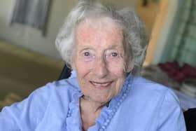 Dame Vera Lynn, pictured on her 103rd birthday. Photo: Susan Fleet.
