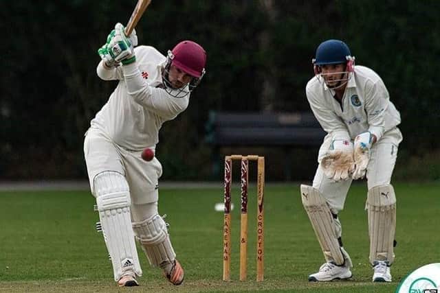 Tom Kent struck his maiden century for Fareham & Crofton on the  opening day of the new Hampshire Cricket League season.