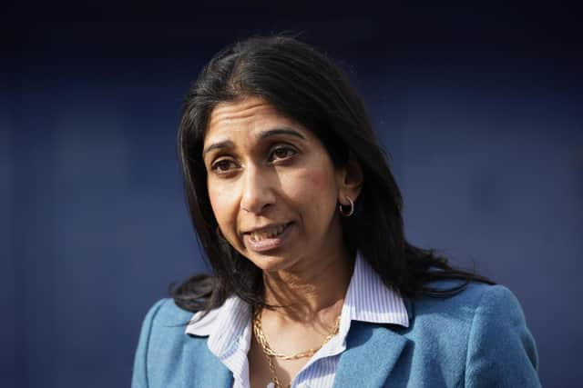 Home Secretary and Fareham MP Suella Braverman. Picture: Danny Lawson/PA.