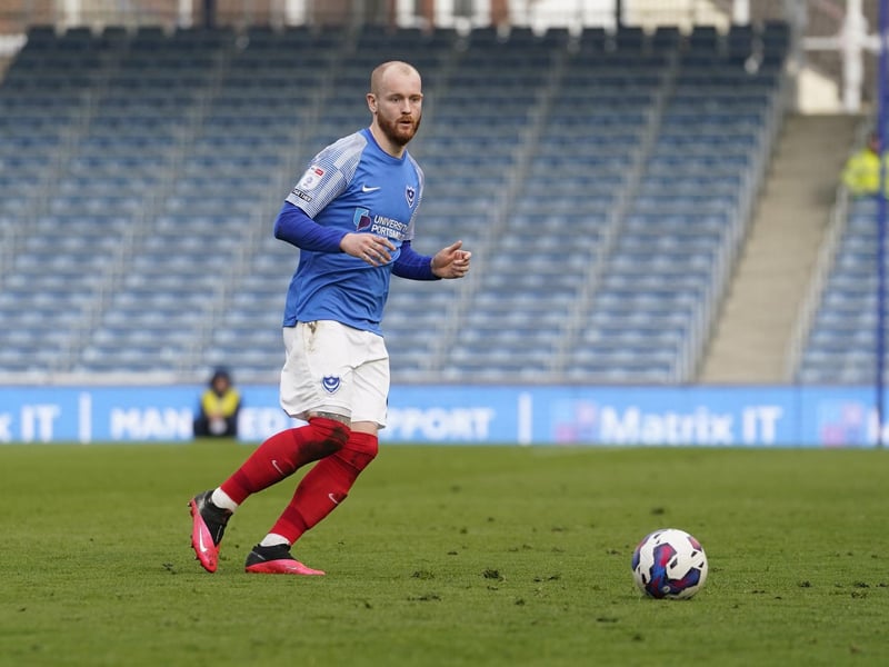 Such a dependable and versatile operator for Pompey over past two campaigns - underlined by the 85 games he's picked up. Has played right across the back four and even in midfield and got on with every job with the minimum fuss. At League One level, has to be the kind of player John Mousinho is looking to keep - with a 12-month option offering some control of his situation. Verdict: Stay.