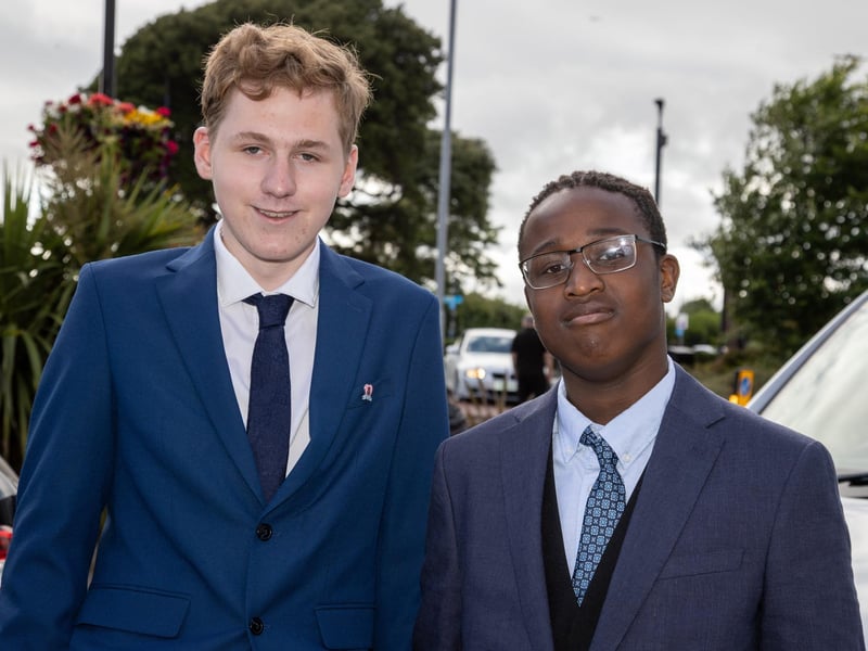 Portsmouth Academy held their prom at the Queens Hotel in Southsea on Wednesday evening.Pictured - Students arriving at their Prom at the Queens Hotel in Southsea
