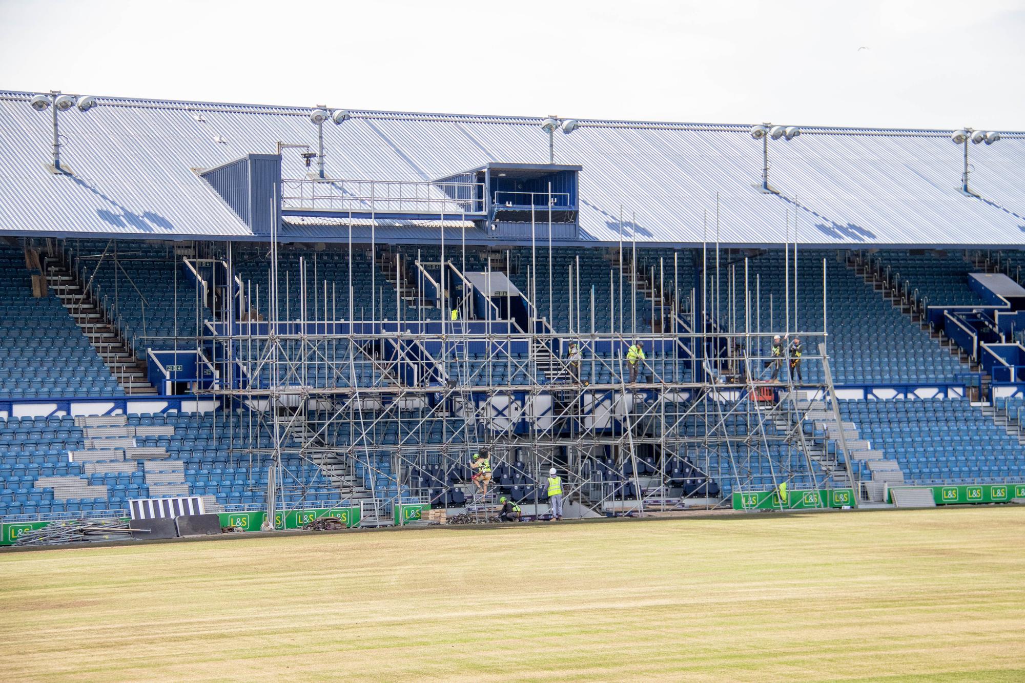The dramatic change at Fratton Park as Portsmouth start work on exciting new 'Premier League-ready' feature: gallery