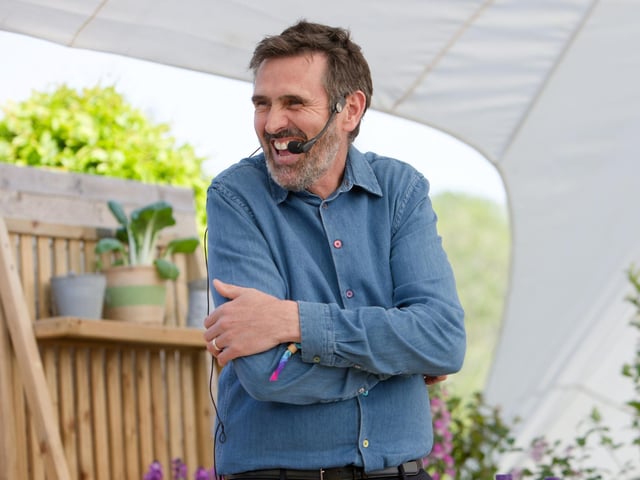 BBC Gardeners' World presenter Adam Frost will return to the BBC Gardeners' World Spring Fair on Friday 1 May 2026