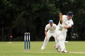 Sam Floyd hit an unbeaten half century as  Sarisbury Athletic won at Basingstoke & North Hants. Picture: Chris Moorhouse