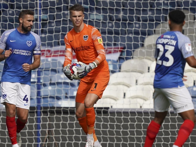 Had barely anything to deal with, although deserves credit for better kicking than at Sheffield Wednesday. Picture: Jason Brown/ProSportsImages