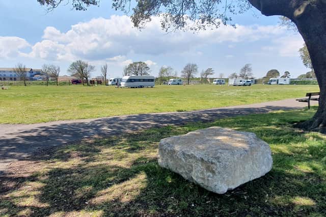 Travellers on the small field opposite Pembroke Rd, Southsea on 27 May 2021
Picture: JPIMedia