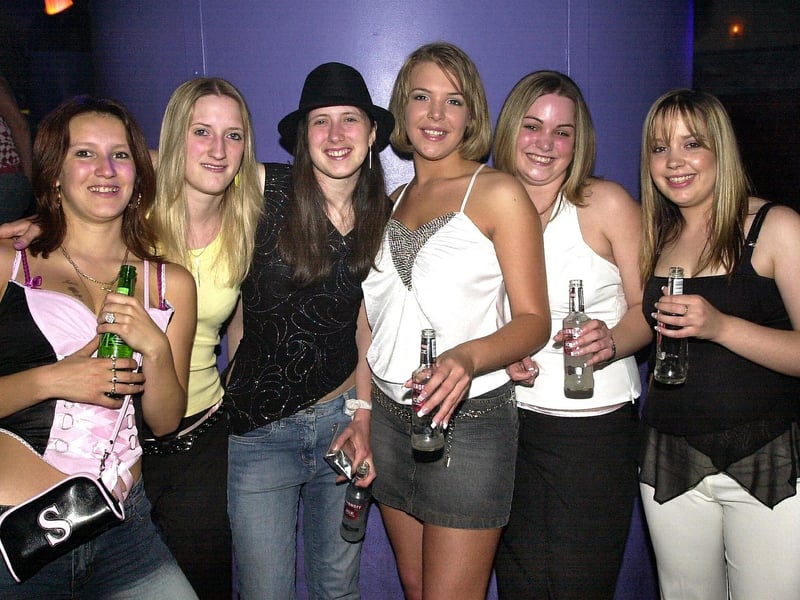 Revellers having a good time at the Time & Envy nightclub, South Parade, Southsea - (042800-0060)