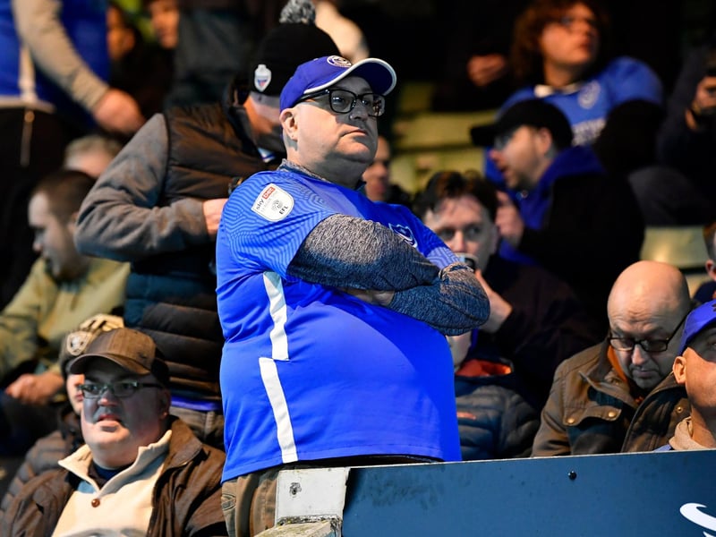 After a Saturday trip to Ipswich in March, Pompey fans were on their travels just three days later for a midweek trip to Plymouth.