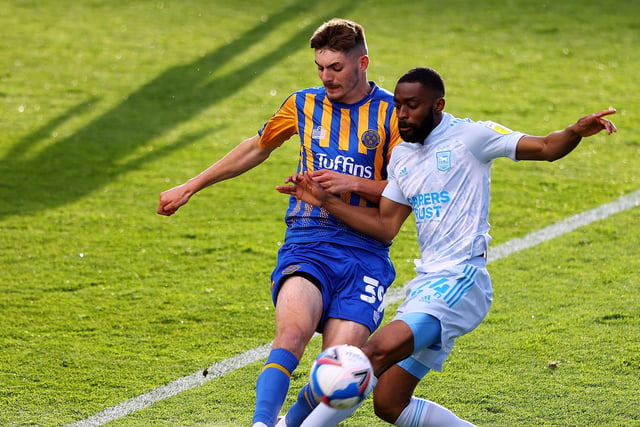 Bloxham has made 55 outings for Shrewsbury after making his debut during the 2020-21 campaign, aged 16. Although his current stats give him a 61 overall, the midfielder could grow by an impressive 18, which would leave him with a maximum potential of 79.