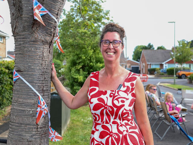 Jo Mudford, the organiser of the Longfield Road street party in Emsworth