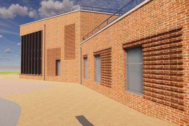 CGI of the proposed new GP surgery for North Harbour Medical Group in Northern Road.