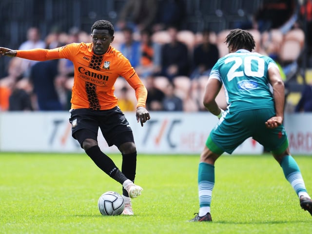 Plenty of potential in the winger. At the age of 22 is the time right for him to step into league football? (Photo by Alex Burstow/Getty Images)