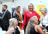 Gosport MP Dame  Caroline Dinenage pictured celebrating local entrepreneurs at the Gosport Business Awards in 2024. Picture: Sarah Standing (230524-9410)