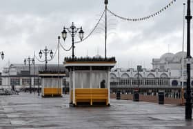 Blustery conditions are forecast over Portsmouth.


Picture: Matt Cardy/Getty Images.