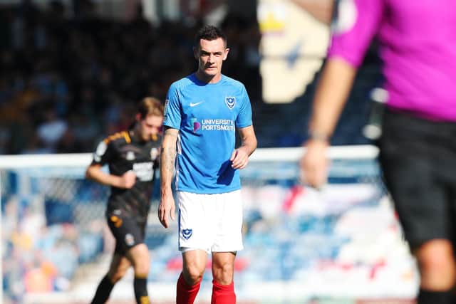 Shaun Williams criticised Pompey's lack of creativity following their 2-1 defeat to Cambridge United on Saturday. Picture: Joe Pepler