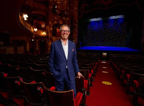 Open day at the Kings as they start to welcome guests back to the theatre on 21 May 2021Pictured:  Paul Woolfe at the Kings TheatrePicture: Habibur Rahman