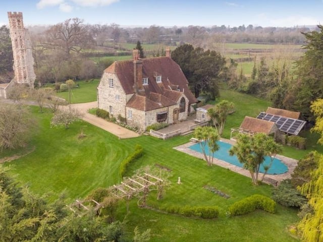 The seven-bedroom detached home for sale in Church Lane, Havant for £2.75m
