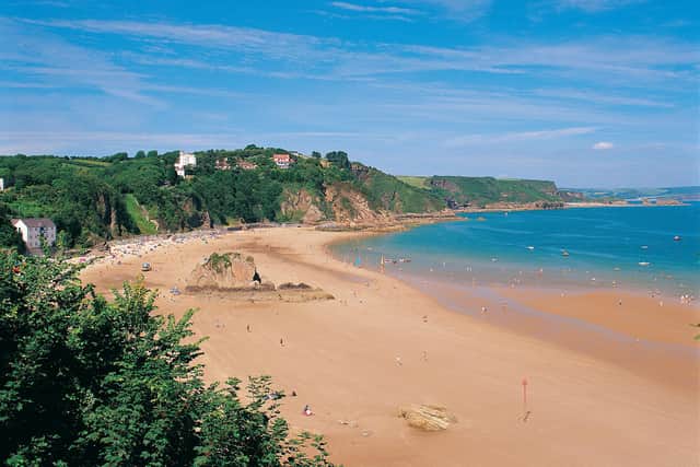 Blaise and his family are planning a holiday on the Welsh Coast. Pictured is Tenby North Beach in Pembrokeshire. 
Picture by Visit Wales Image Centre