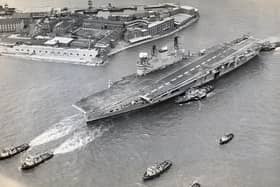 HMS Eagle August 1972. Picture: The News 2380-1