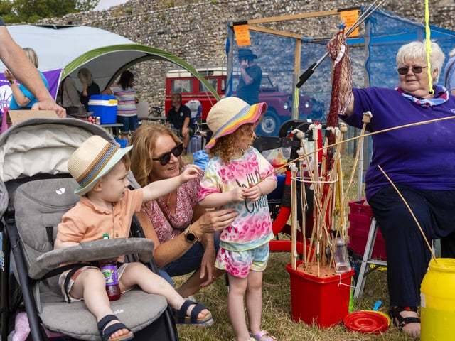 The Samways family at Portchester Gala.