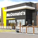 McDonald's proposed plans for Southampton Road and Farm Road in Titchfield, Fareham