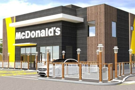 Mcdonald's proposed plans for Southampton Road and Farm Road in Titchfield, Fareham