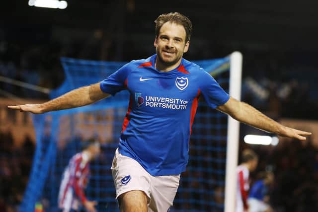 Brett Pitman had been told he could leave Bristol Rovers before deadline day as Pompey were in search of new front man.