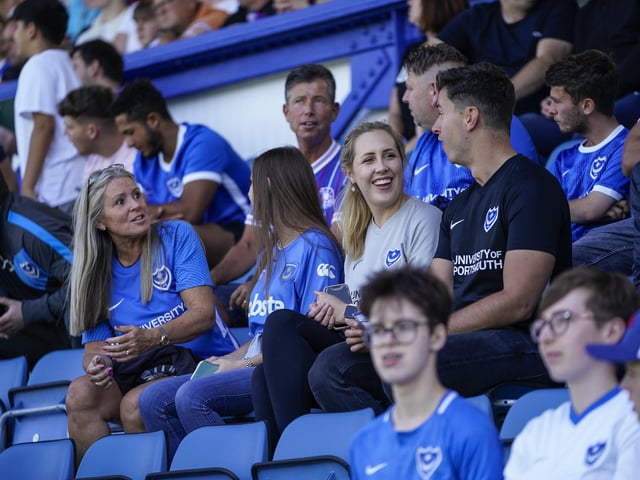 Pompey fans were back into their Fratton Park routines as the footie returned to PO4 after a near three-month absence on Saturday
